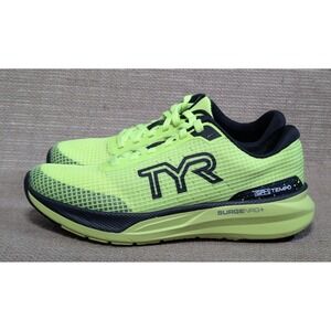 TYR SR-1 Tempo Running Shoes Women's Trainers Reflective Neon Green Size - 7